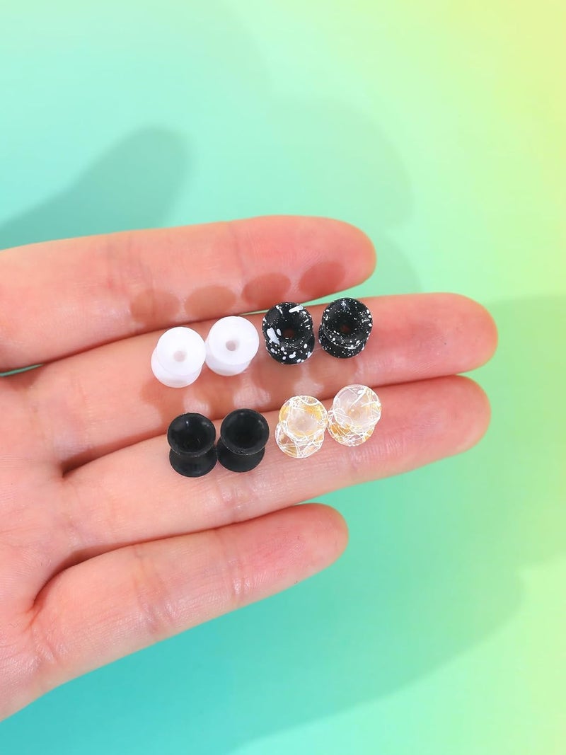 Xpircn Store 4mm-25mm Silicone Ear Gauges Flexible Ear Tunnels Plugs Stretchers Expander Double Flared Flesh Ear Piercing Jewelry for Women Men - Image 2